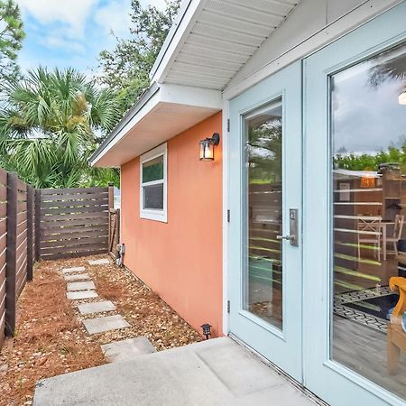 Coral Cottage, Stylish Studio Suite On Canal, Walkable To Beach, Private Parking St. Augustine Eksteriør bilde