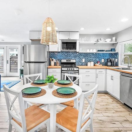 Coral Cottage, Stylish Studio Suite On Canal, Walkable To Beach, Private Parking St. Augustine Eksteriør bilde