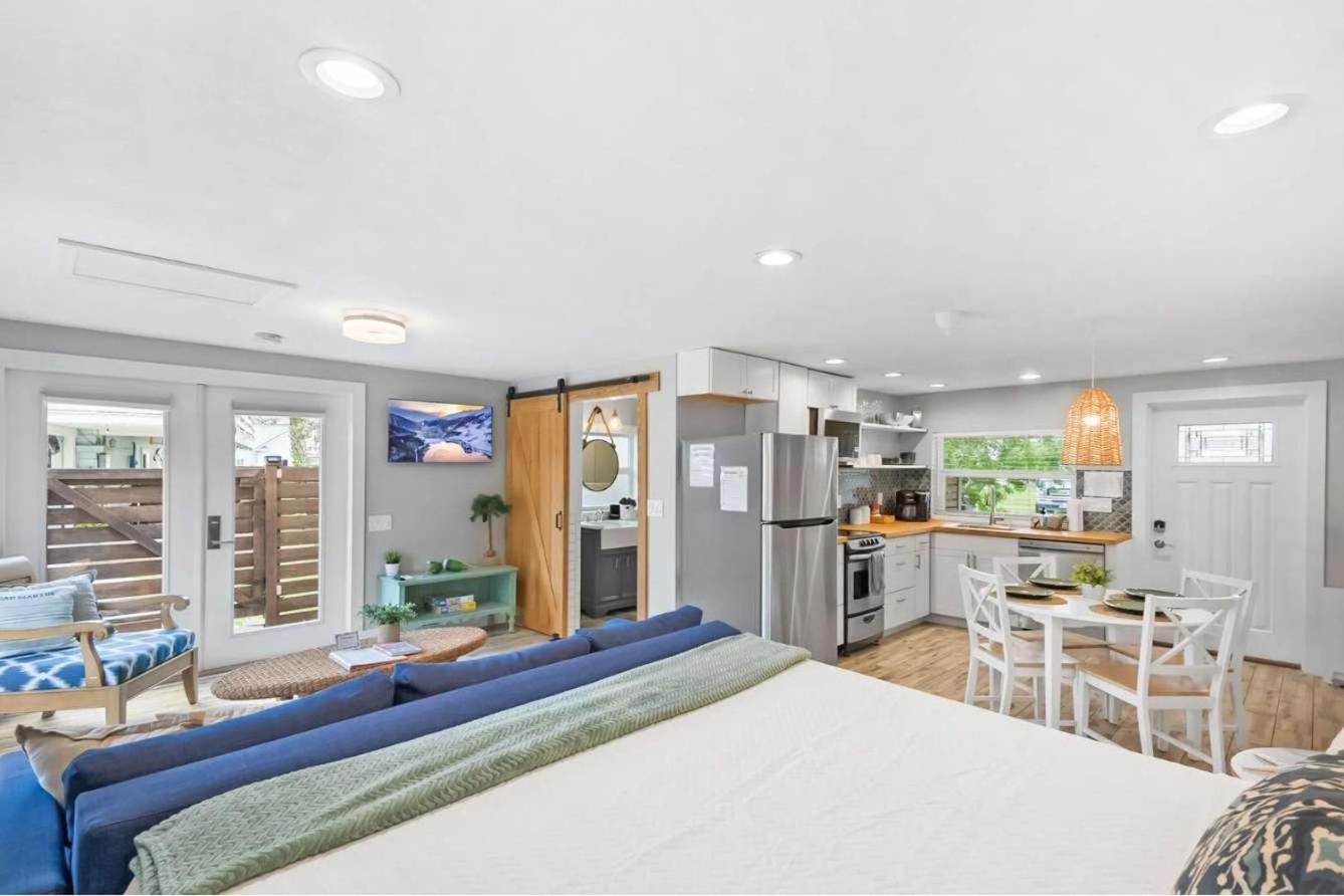 Coral Cottage, Stylish Studio Suite On Canal, Walkable To Beach, Private Parking St. Augustine Eksteriør bilde